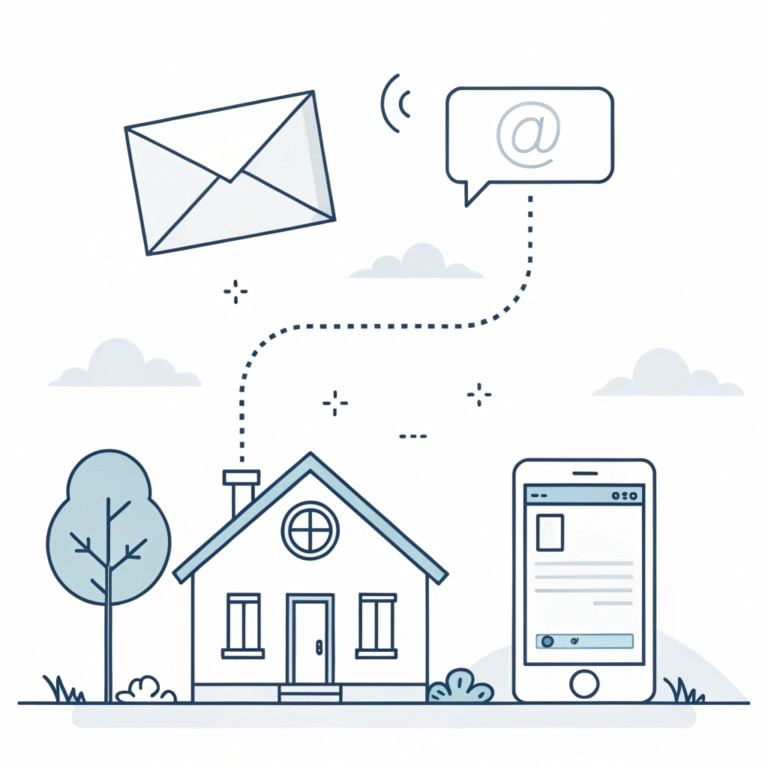 modern-communication-illustration----floating-emai Image description